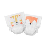 Еко підгузки Kit&Kin розмір 4 (34 шт/уп), 9-14 кг, Лисиця/Тигр - Зображення 3