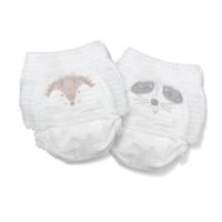 Еко трусики Kit&Kin розмір 6 (18 шт/уп), 15+ кг, Єнот/Їжачок - Зображення 3