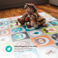 Двусторонний игровой коврик в детскую,bbluv - Зображення 3