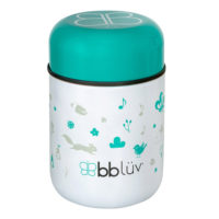 Термоконтейнер для пищевых продуктов с ложкой bbluv - Зображення 2