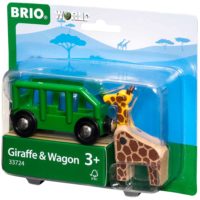 Вагон для железной дороги BRIO с жирафом