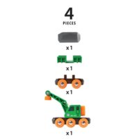 Вагон BRIO с подъемным краном - Зображення 4