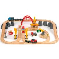 Детская железная дорога BRIO с мостовым краном Deluxe - Зображення 2