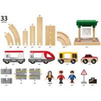 Детская железная дорога BRIO c переездом и станцией - Зображення 3