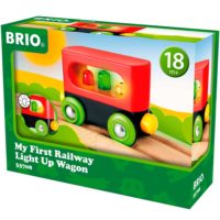 Мой первый вагон BRIO с подсветкой