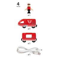 Пассажирский поезд BRIO c USB подзарядкой - Зображення 4