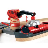 Детская железная дорога BRIO Порт с паромом - Зображення 3