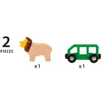 Вагон BRIO со львом - Зображення 3