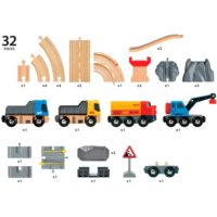 Детская железная дорога BRIO c переездом и погрузкой - Зображення 3