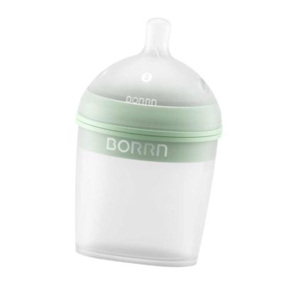 Силіконова пляшечка BORRN 150 мл, зелена - Зображення 2