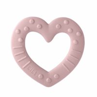 Іграшка гризунець BIBS Baby Bitie Heart Pink Plum, возраст 3+ міс