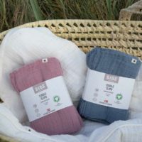 Муслінова пелюшка BIBS Muslin Cloth 2 шт в упаковці 70*70 см - Зображення 3