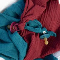 Муслінова пелюшка BIBS Muslin Swaddle в упаковці 120*120 - Зображення 6