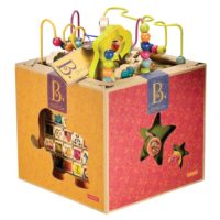 Развивающая Деревянная Игрушка Бизикуб, Battat Зоо-Куб - Зображення 3