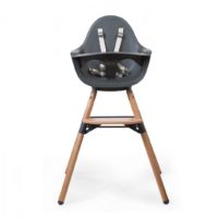 Стілець для годування Childhome Evolu ONE.80° з бампером - natural/anthracite