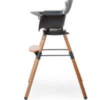 Стілець для годування Childhome Evolu ONE.80° з бампером - natural/anthracite - Зображення 3