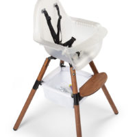 Стілець для годування Childhome Evolu 2 з бампером - nut/frosted - Зображення 6