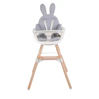 Універсальна подушка для стільця для годування Childhome -rabit/grey - Зображення 2