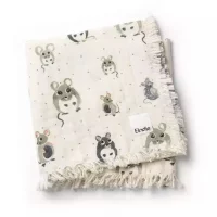 Elodie Details - Мягкое хлопковое одеяло 75х100 см, Forest Mouse