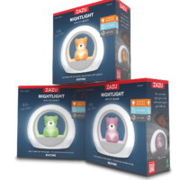 ZAZU BILLY Ведмедик НІЧНИК з датчиком крику Cry Sensor, карамель - Зображення 6