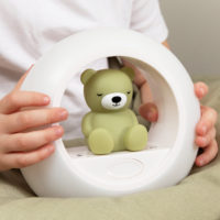 ZAZU BILLY Ведмедик НІЧНИК з датчиком крику Cry Sensor, зелений - Зображення 2