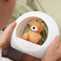 ZAZU BILLY Ведмедик НІЧНИК з датчиком крику Cry Sensor, карамель - Зображення 2