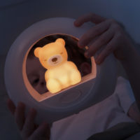 ZAZU BILLY Ведмедик НІЧНИК з датчиком крику Cry Sensor, карамель - Зображення 4