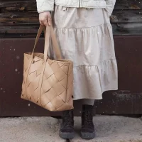 Elodie Details - Сумка для матері - Caramel Brown Braided - Зображення 5