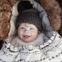 Elodie Details - Дитяча вовняна шапка Tweed у розмірах - Зображення 3