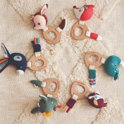 Дерев'яне брязкальце Lilliputiens Ослик Ігнасій - Зображення 3