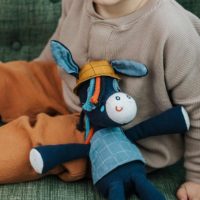М'яка іграшка в подарунковій коробці Lilliputiens Ослик Ігнасій - Зображення 3