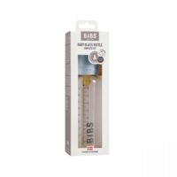 Скляна дитяча пляшечка BIBS Baby Glass Bottle 225 мл – Baby Blue - Зображення 2
