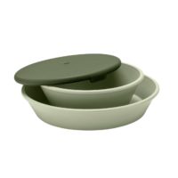 Набір дитячих тарілок BIBS Dinner Set Sage (2 шт)