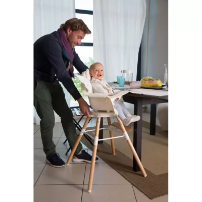 Універсальна подушка для стільця для годування Childhome -angel/gold dots - Зображення 8