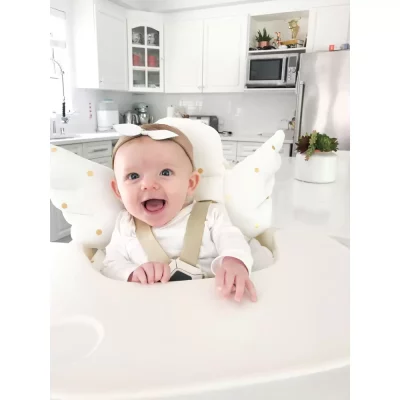 Універсальна подушка для стільця для годування Childhome -angel/gold dots - Зображення 7