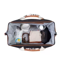 Сумка Childhome Mommy bag - canvas black - Зображення 6