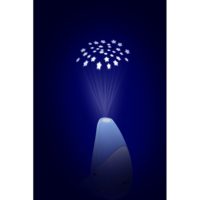 Світильник-нічник Beaba Shiny - синій - Зображення 4