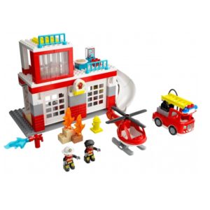 LEGO Конструктор DUPLO Пожежна частина та гвинтокрил