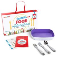 Набір посуду Munchkin "Food adventure" фіолетовий