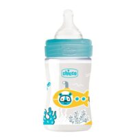 Пляшка пластик Chicco Well-Being Physio Colors, 150мл, соска силікон, 0м+ - Зображення 2