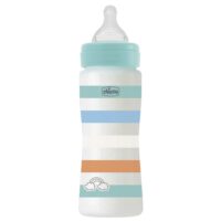 Пляшечка пластик Chicco Well-Being Colors, 330мл, соска силікон, 4м+ - Зображення 2