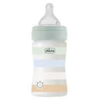 Пляшечка пластик Chicco Well-Being Colors, 150мл, соска силікон, 0м+ - Зображення 2