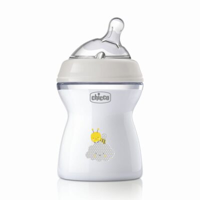 Пляшечка пластик Chicco Natural Feeling NEW, 250 мл, 2м+ - Зображення 3