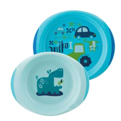 Набір тарілок Chicco Easy Feeding, 2 шт, 12 m+ - Зображення 3