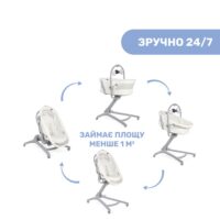 Ліжечко-стільчик Chicco Baby Hug Air 4 в 1 - Зображення 6