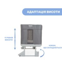 Ліжечко 3 в 1 Chicco Next2Me Forever - Зображення 4