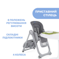 Стільчик для годування Chicco Polly Magic Relax New - Зображення 6