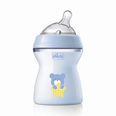 Пляшечка пластик Chicco Natural Feeling NEW, 250 мл, 2м+ - Зображення 2