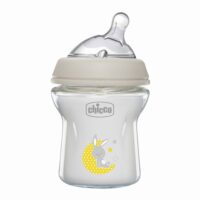 Пляшечка скло Chicco Natural Feeling NEW, 150 мл, 0м+