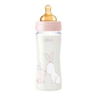 Пляшечка скло Chicco Original Touch, 240мл, 0м+